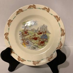 ROYAL DALTON, BUNNYKINS CHILDRENS plate Vintage. 🐇🐇🐇🐇🐇